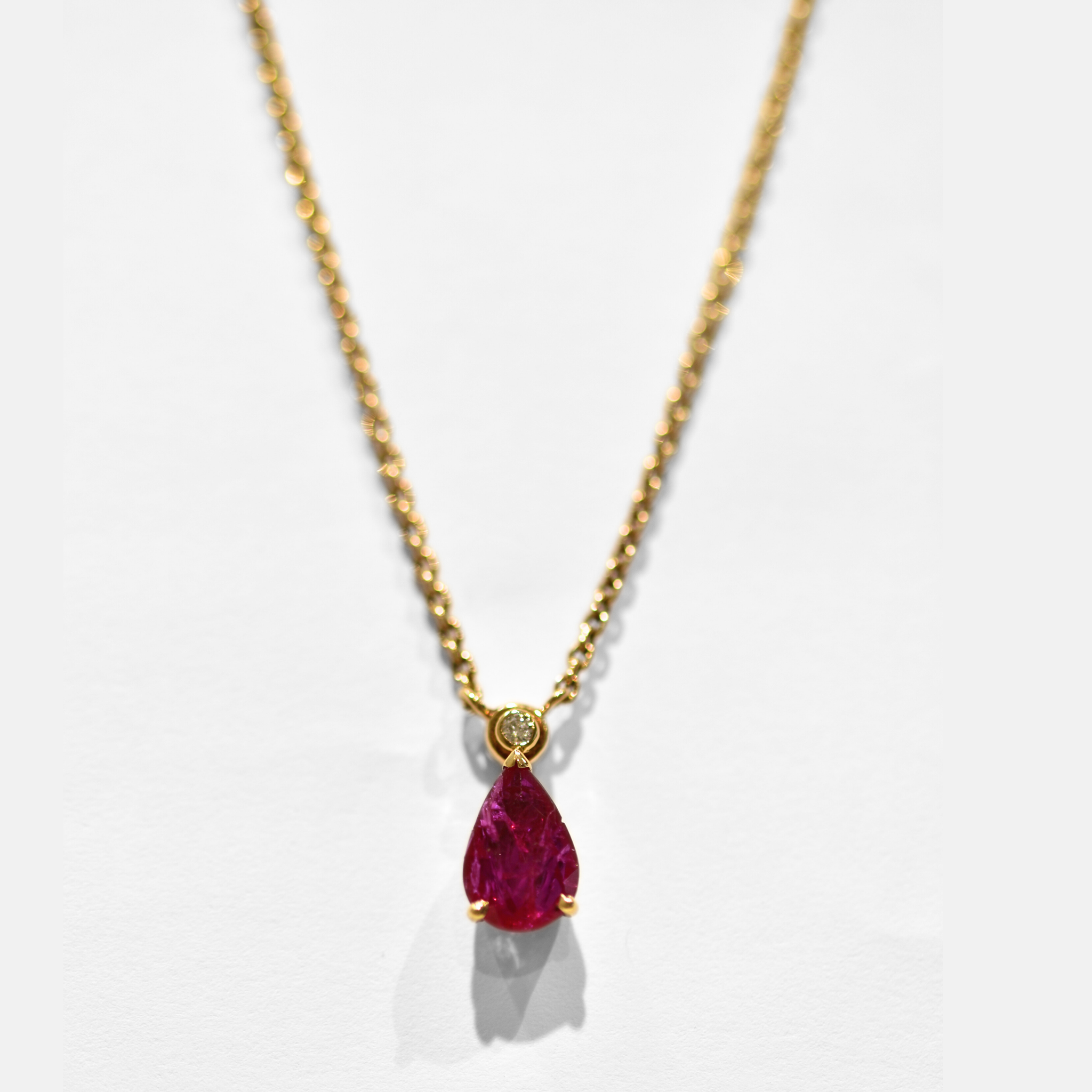 Picture of Ruby & Diamond Necklace